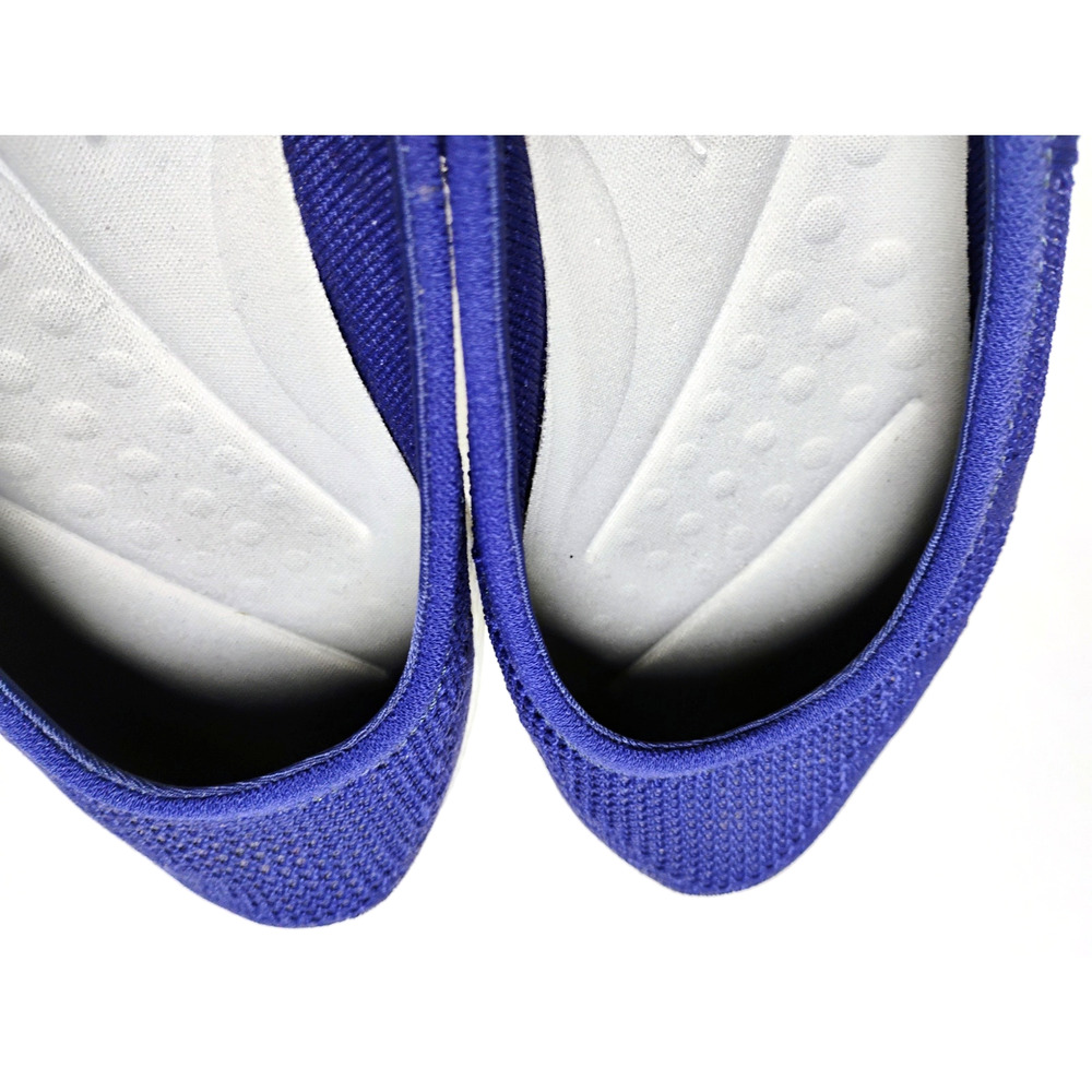 Easy Spirit 8WW Blue Knit Mesh Slip On Flats Comfort Walking Lightweight - Picture 8 of 10